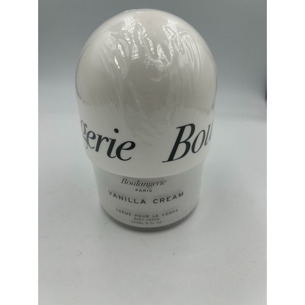 Boulangerie Paris Vanilla Cream  Body Cream 8 oz, New Sealed Exp. 2028